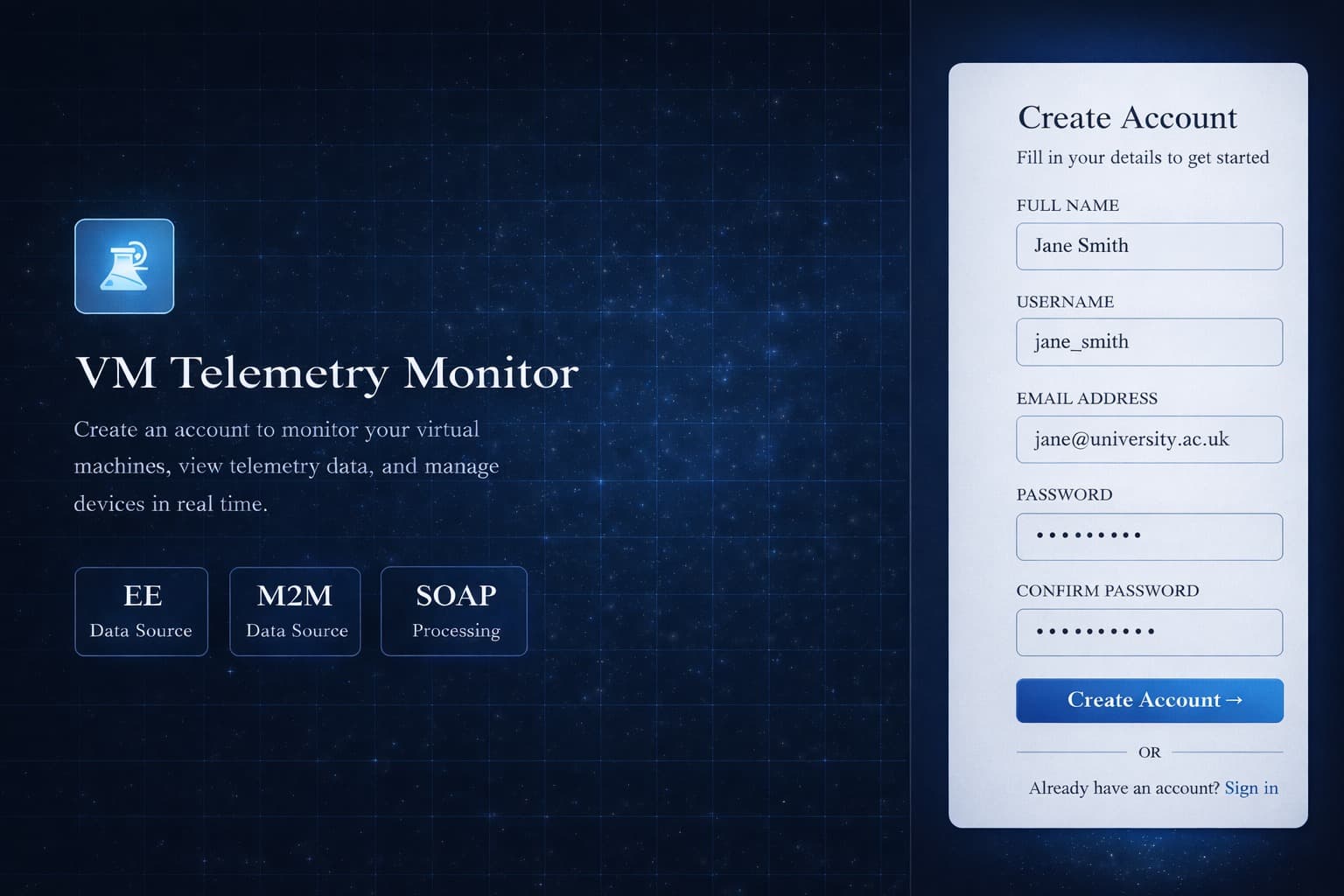 Telementry data processing screenshot 5